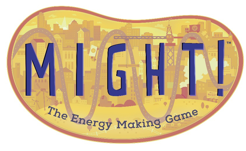 Logo for MIGHT! The energy making game